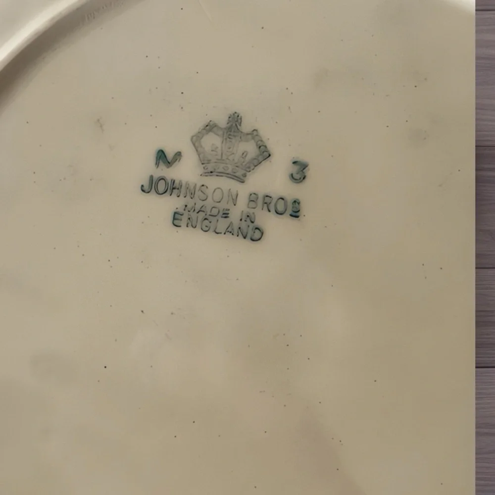 Vintage JOHNSON BROS “Old Chelsea”Dinnerware - set of 6 - Picture 7 of 8